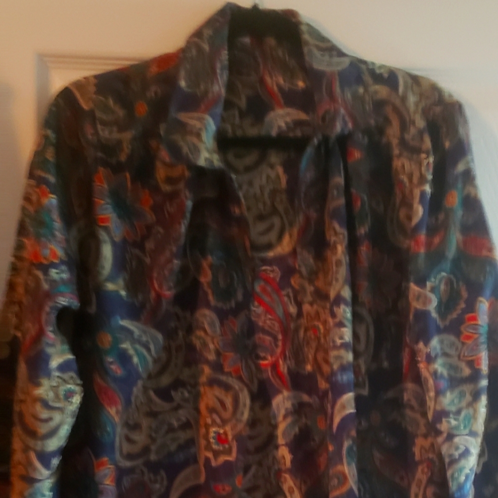 BAROQUE VINTAGE WOMEN'S BLOUSE